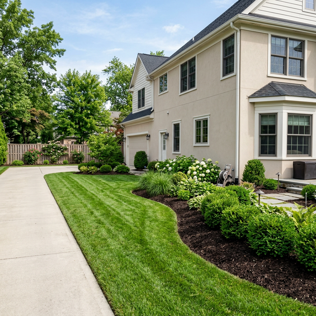 Green Lush lawn care work
